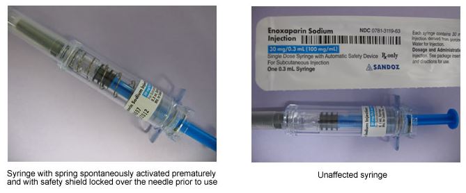 enoxaparin sodium syringe