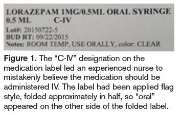 lorazepam label flag