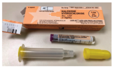 Figure 2. No administration problems occurred when using the Amphastar/IMS naloxone syringe with a plastic injector.