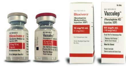 bloxiverz and vaxculep packaging