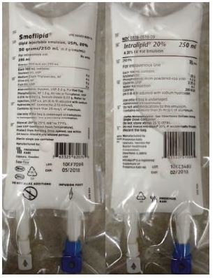 smoflipid intralipid bags
